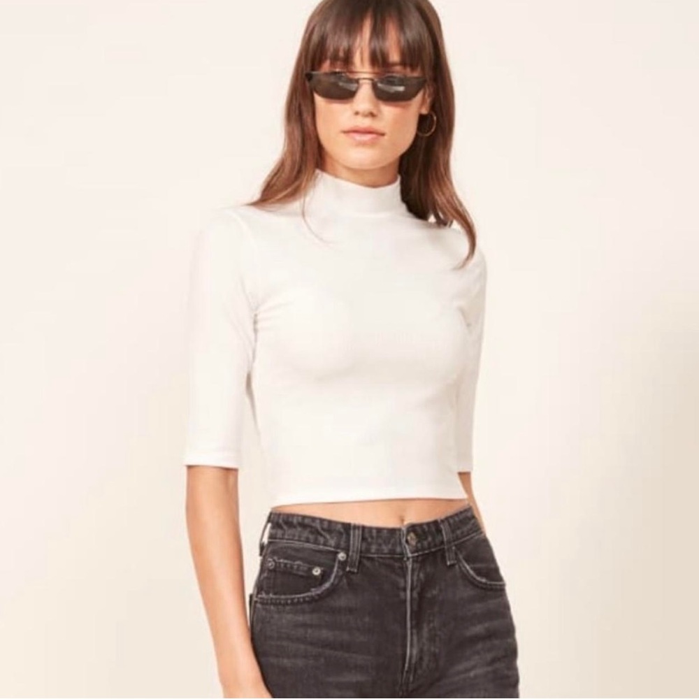 Reformation Tara Crop Top